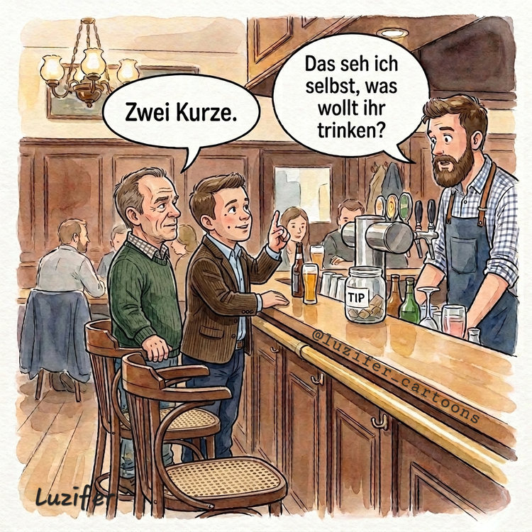 Zwei Kurze!